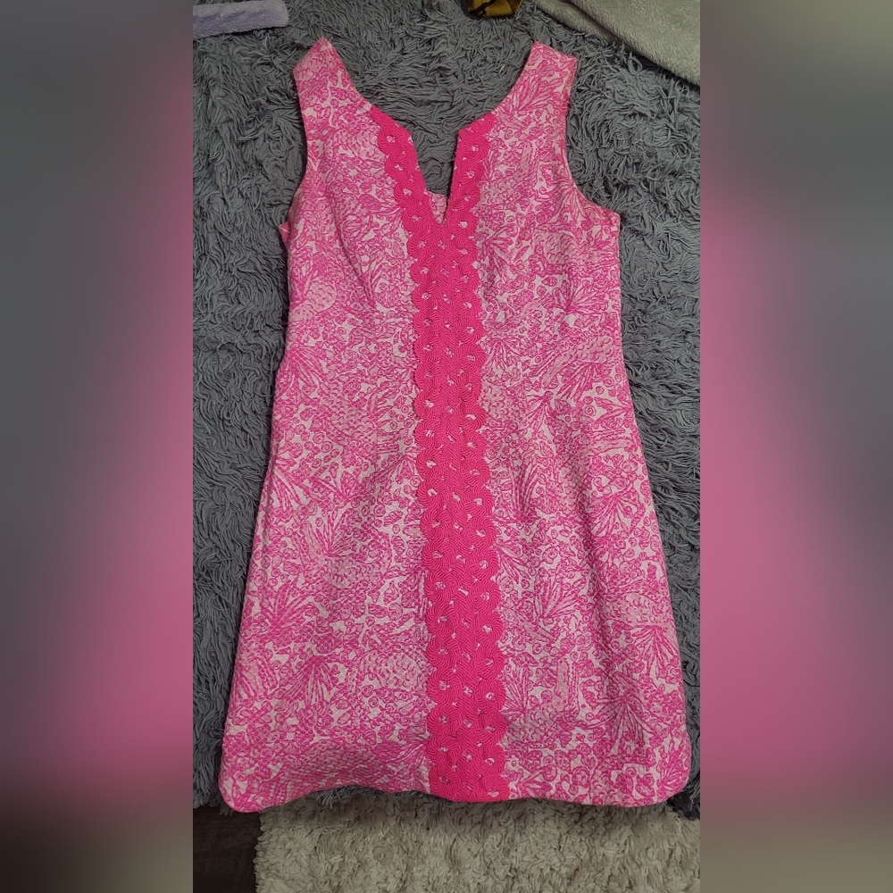 Lily pulitzer pink dress